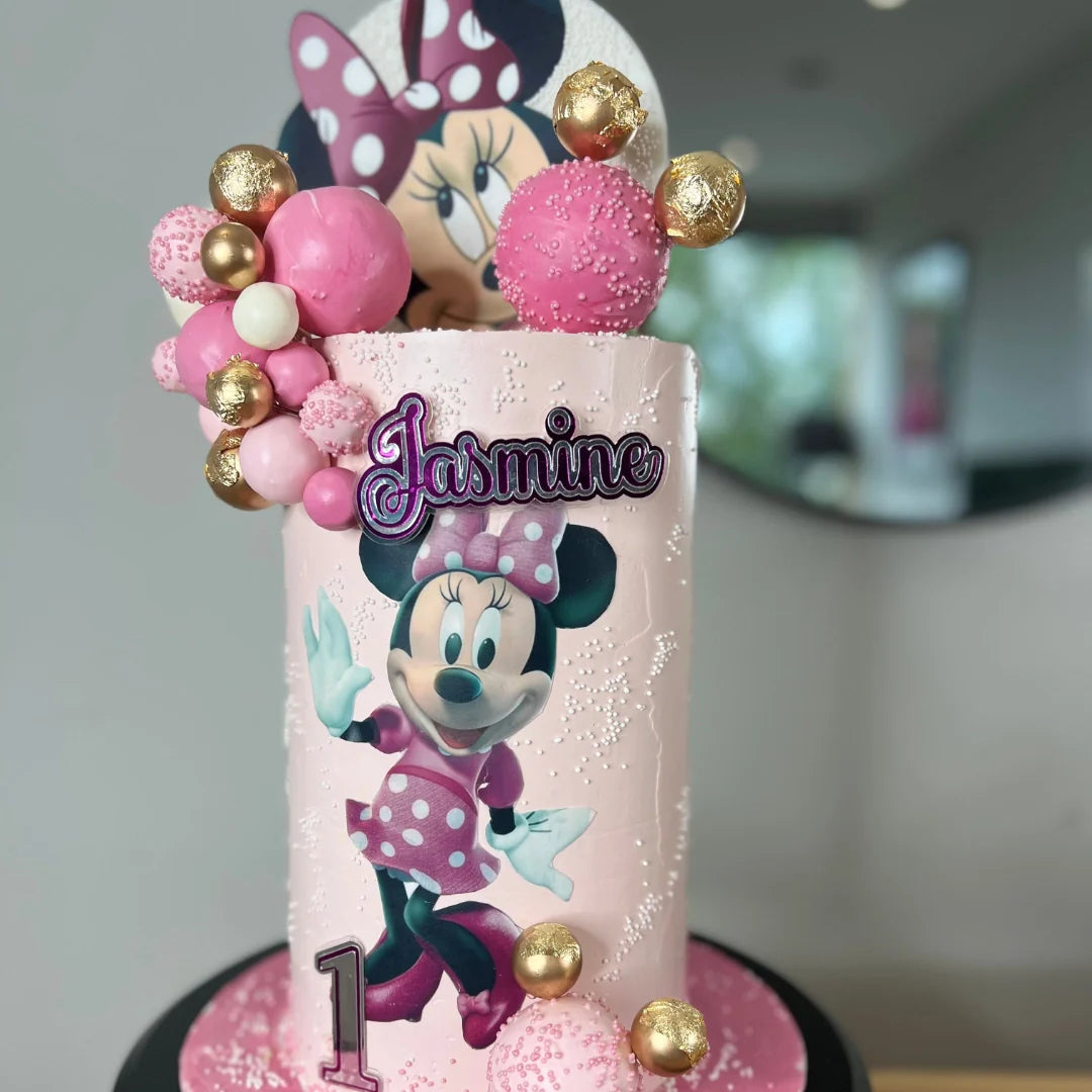 MINNIE MOUSE THEMED CAKE