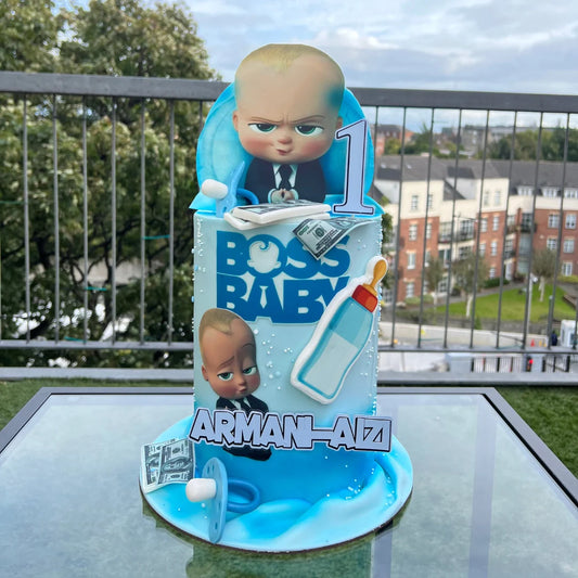 BOSS BABY THEMED CAKE