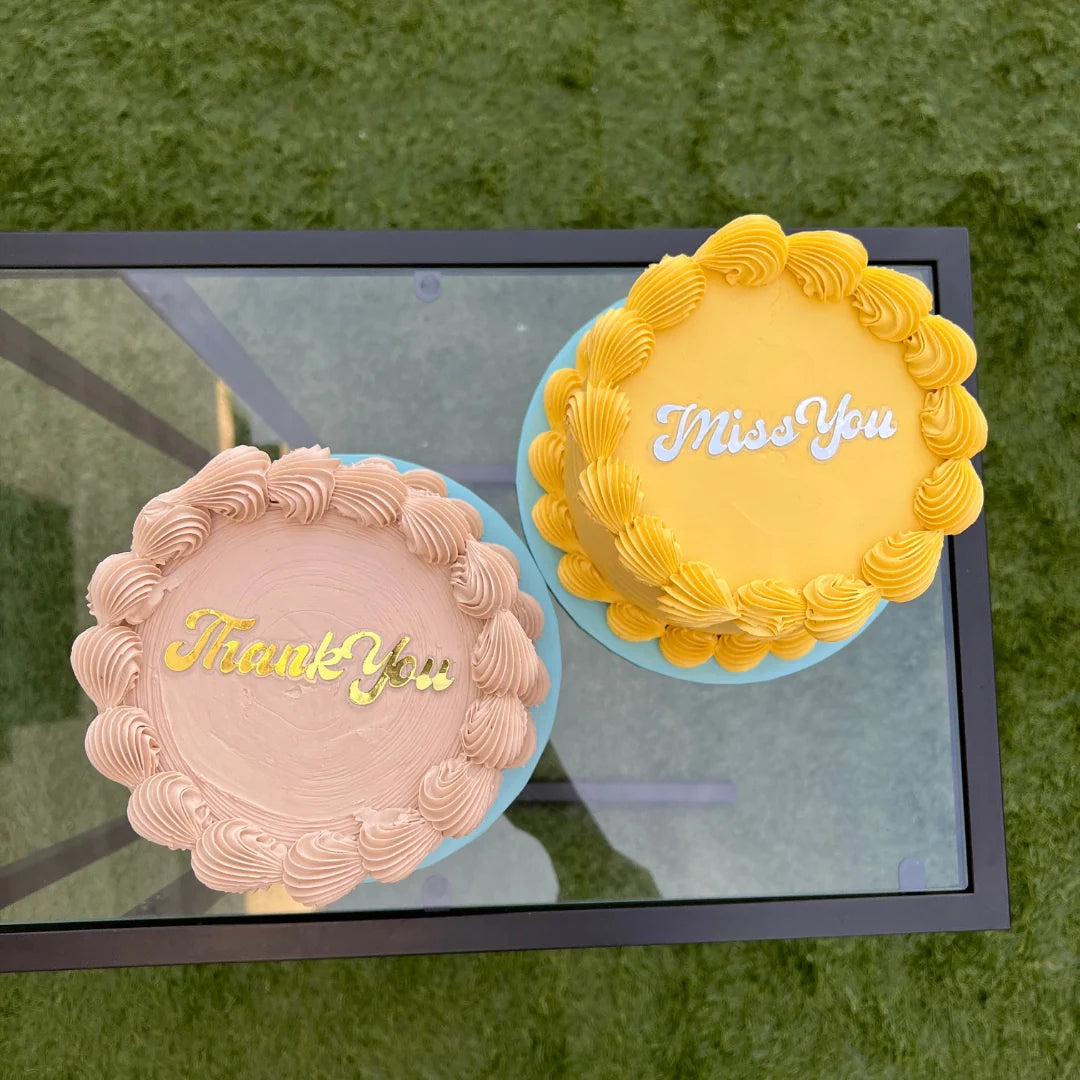 MINI MESSAGE CELEBRATION CAKES