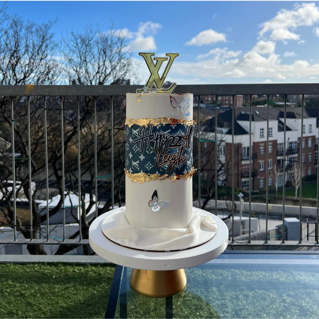 LV THEMED LUX CAKE