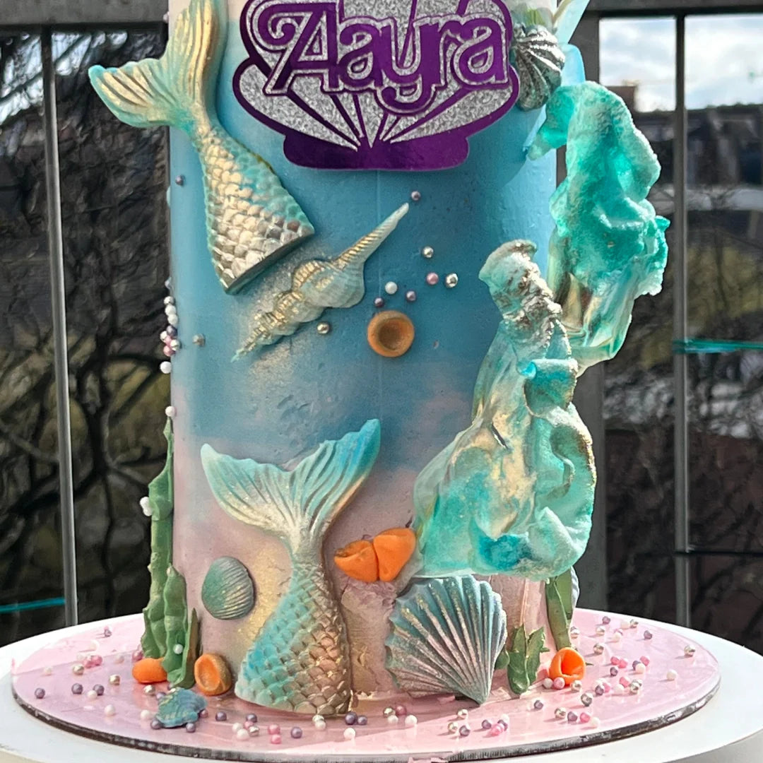 MERMAID THEMED CAKE