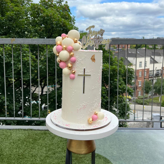 CUSTOM CHRISTENING CAKE